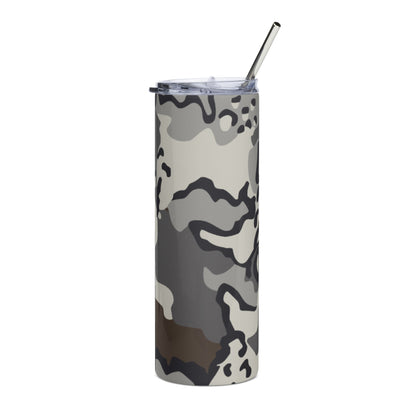 Alaska Chocolate Chip Tundra CAMO Stainless steel tumbler - Steel Tumbler