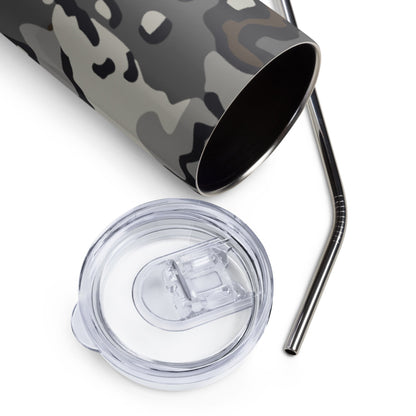 Alaska Chocolate Chip Tundra CAMO Stainless steel tumbler - Steel Tumbler