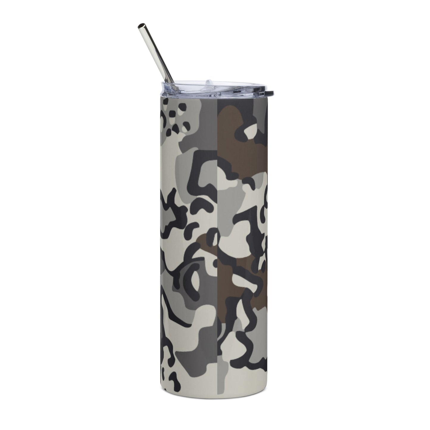 Alaska Chocolate Chip Tundra CAMO Stainless steel tumbler - Steel Tumbler