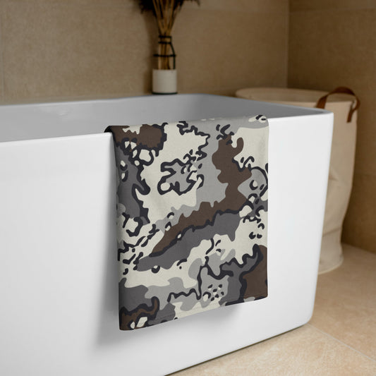 Alaska Chocolate Chip Tundra CAMO Towel