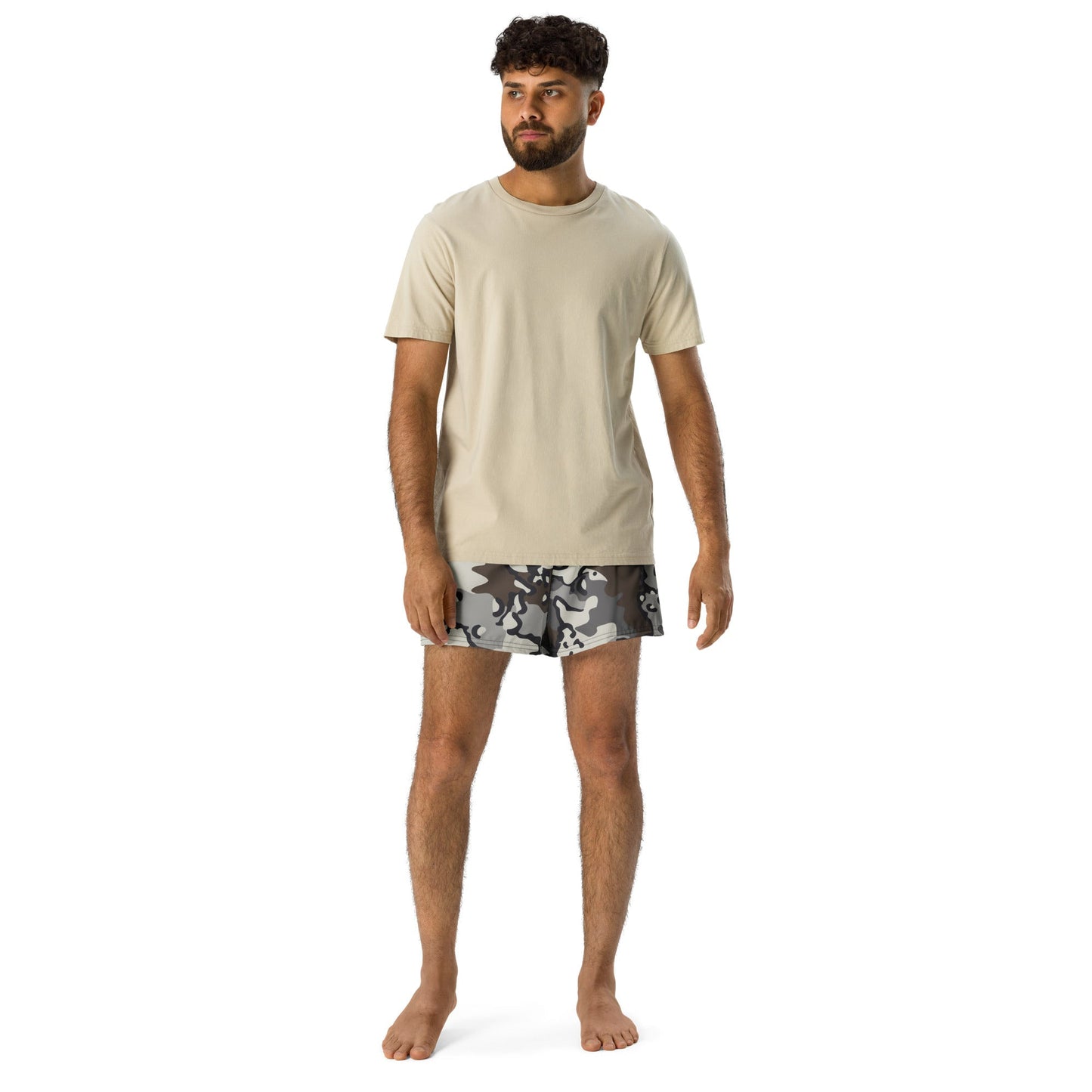Alaska Chocolate Chip Tundra CAMO Unisex Athletic Shorts