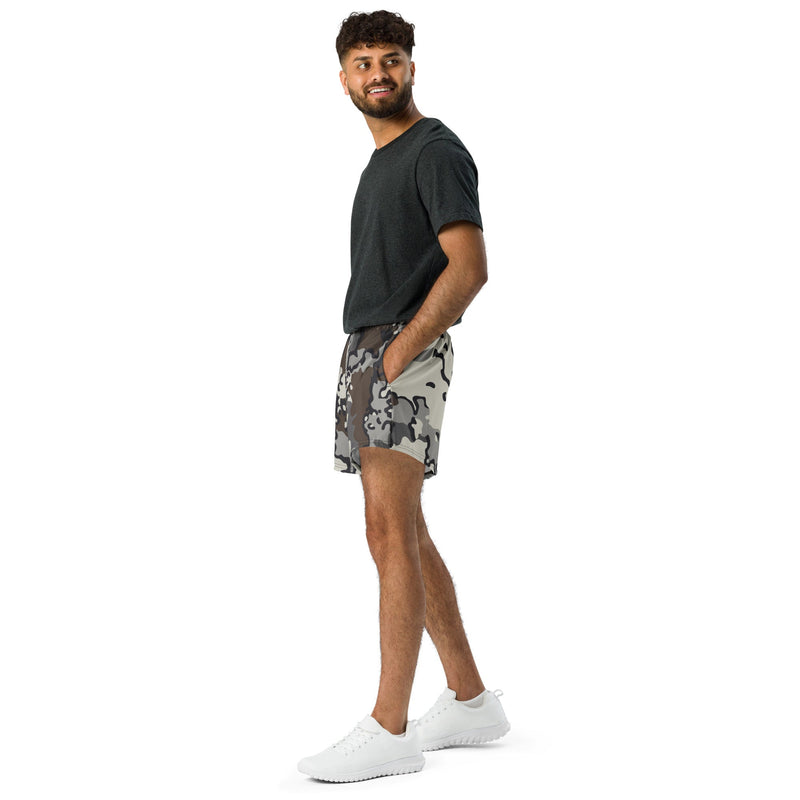 Alaska Chocolate Chip Tundra CAMO Unisex Athletic Shorts