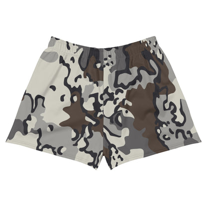 Alaska Chocolate Chip Tundra CAMO Unisex Athletic Shorts
