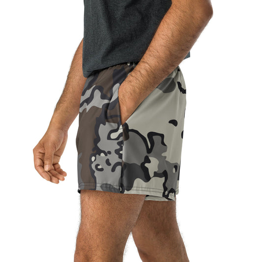 Alaska Chocolate Chip Tundra CAMO Unisex Athletic Shorts - XS