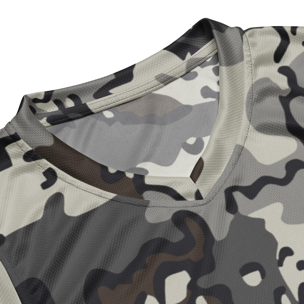 Alaska Chocolate Chip Tundra CAMO unisex basketball jersey - Unisex Basketball Jersey