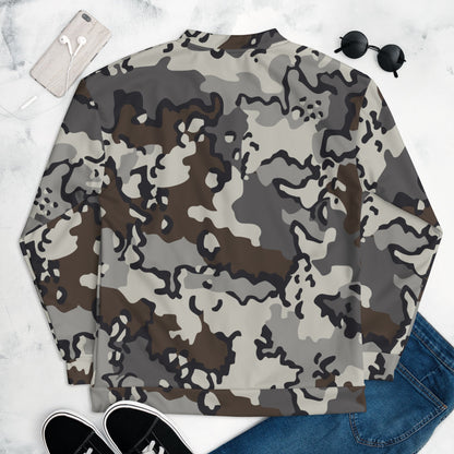 Alaska Chocolate Chip Tundra CAMO Unisex Bomber Jacket