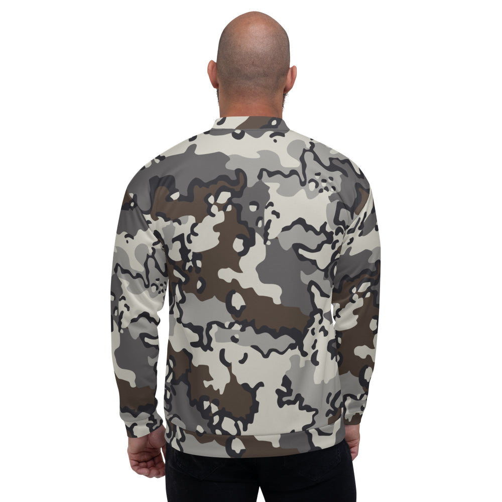 Alaska Chocolate Chip Tundra CAMO Unisex Bomber Jacket