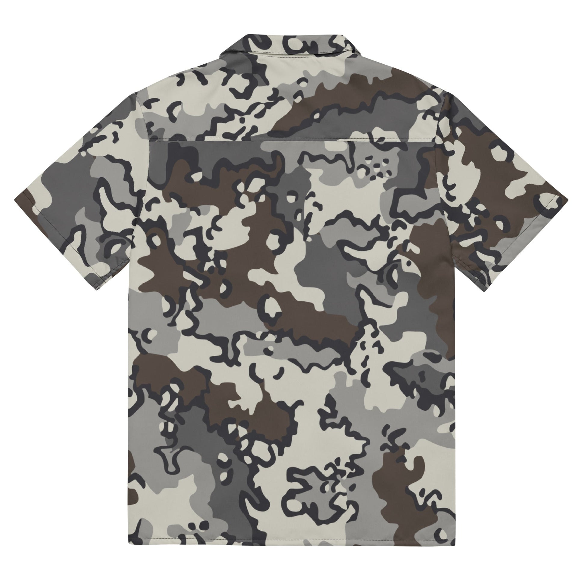 Alaska Chocolate Chip Tundra CAMO Unisex button shirt - Button Shirts