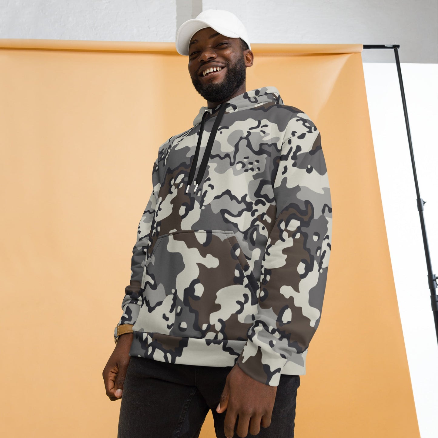 Alaska Chocolate Chip Tundra CAMO Unisex Hoodie - Hoodies