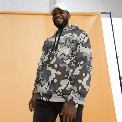 Alaska Chocolate Chip Tundra CAMO Unisex Hoodie - Hoodies