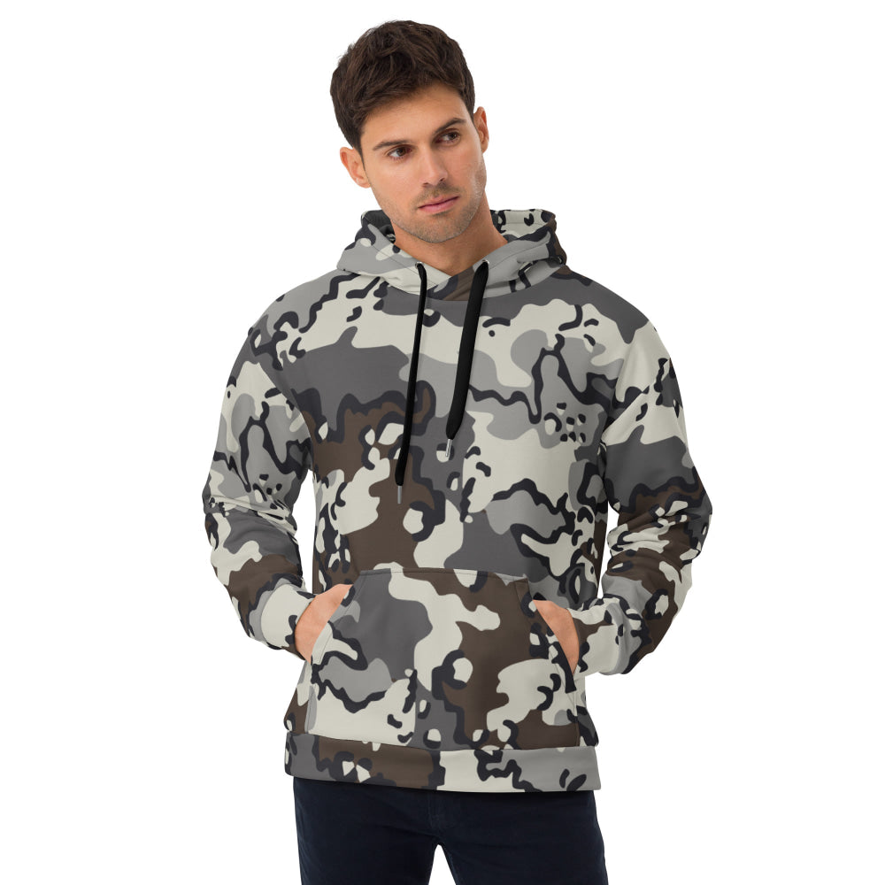 Alaska Chocolate Chip Tundra CAMO Unisex Hoodie - 2XS