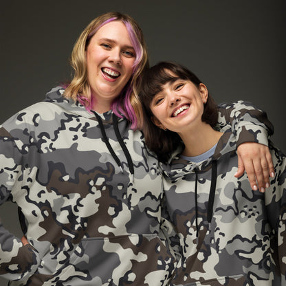 Alaska Chocolate Chip Tundra CAMO Unisex Hoodie - Hoodies