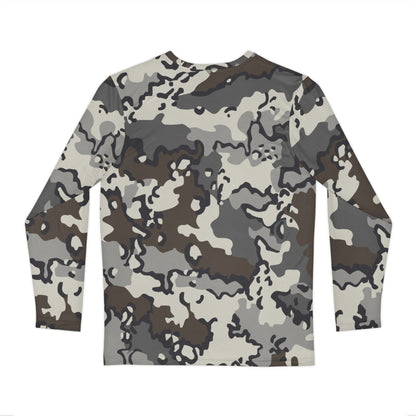 Alaska Chocolate Chip Tundra CAMO Unisex Long-Sleeve Shirt