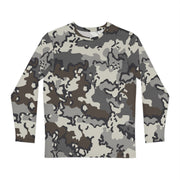 Alaska Chocolate Chip Tundra CAMO Unisex Long-Sleeve Shirt - XS