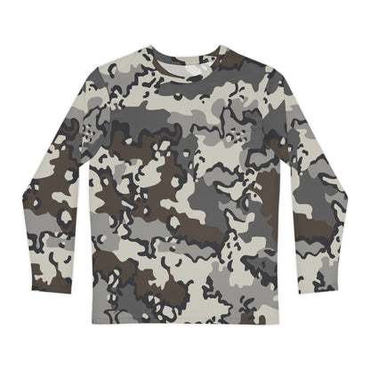 Alaska Chocolate Chip Tundra CAMO Unisex Long-Sleeve Shirt - XS