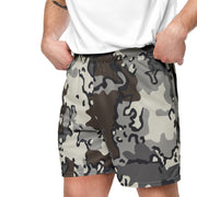 Alaska Chocolate Chip Tundra CAMO Unisex Mesh Shorts