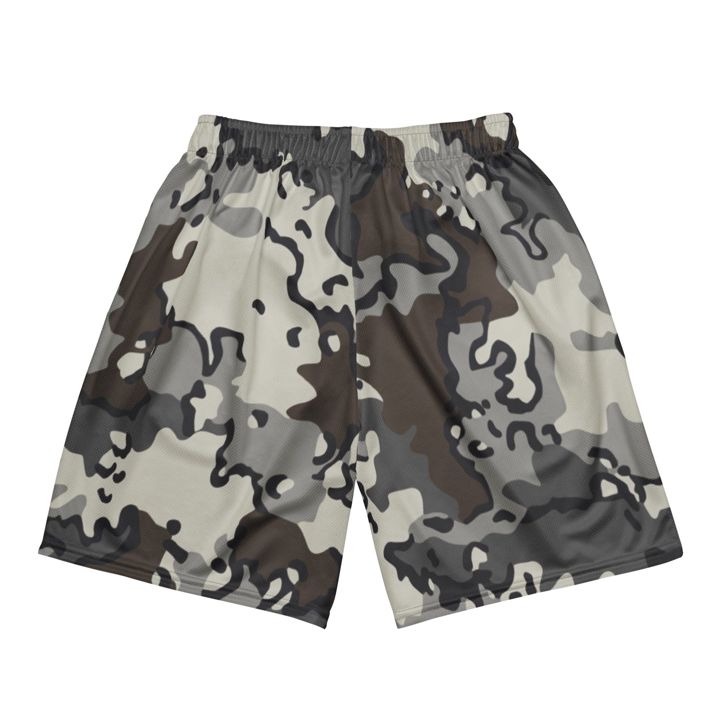 Alaska Chocolate Chip Tundra CAMO Unisex mesh shorts - Mesh Shorts