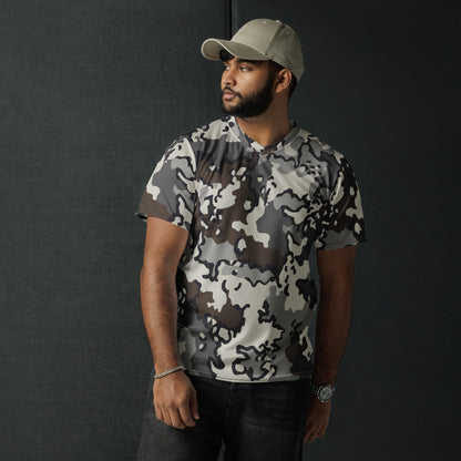 Alaska Chocolate Chip Tundra CAMO unisex sports jersey - Sports Jerseys