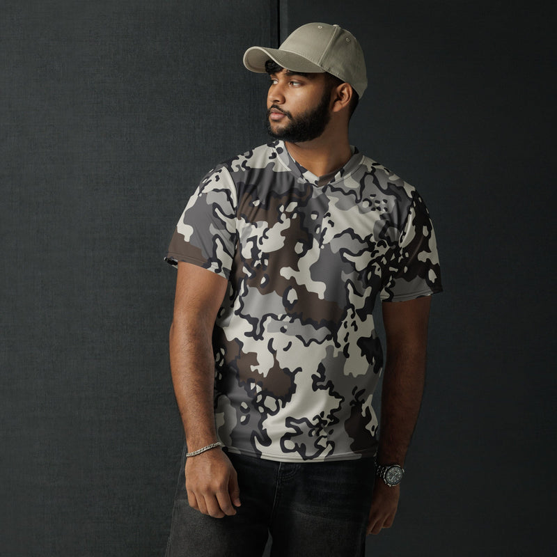 Alaska Chocolate Chip Tundra CAMO Unisex Sports Jersey