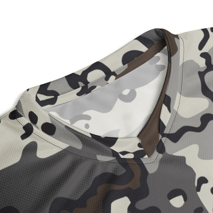 Alaska Chocolate Chip Tundra CAMO unisex sports jersey - Sports Jerseys