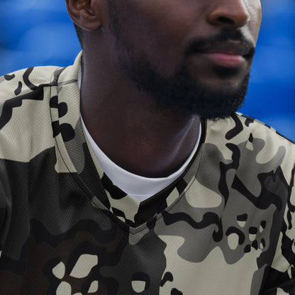 Alaska Chocolate Chip Tundra CAMO unisex sports jersey - Sports Jerseys