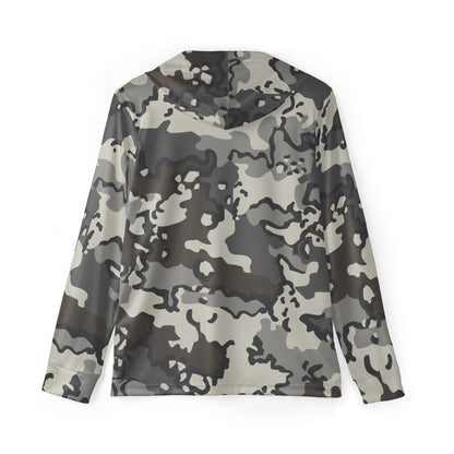 Alaska Chocolate Chip Tundra CAMO Unisex Sports Warmup Hoodie