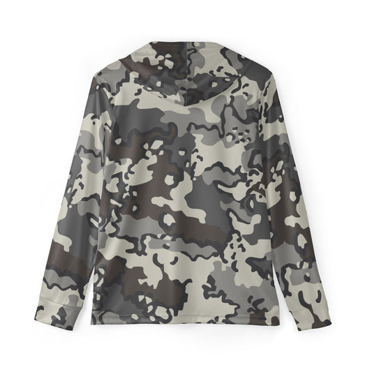 Alaska Chocolate Chip Tundra CAMO Unisex Sports Warmup Hoodie