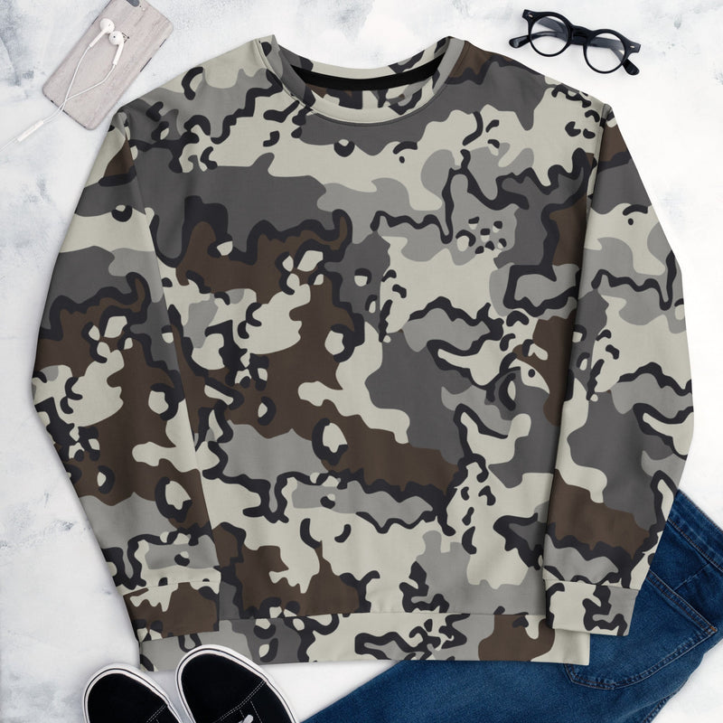 Alaska Chocolate Chip Tundra CAMO Unisex Sweatshirt