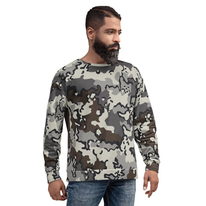 Alaska Chocolate Chip Tundra CAMO Unisex Sweatshirt - Sweatshirts