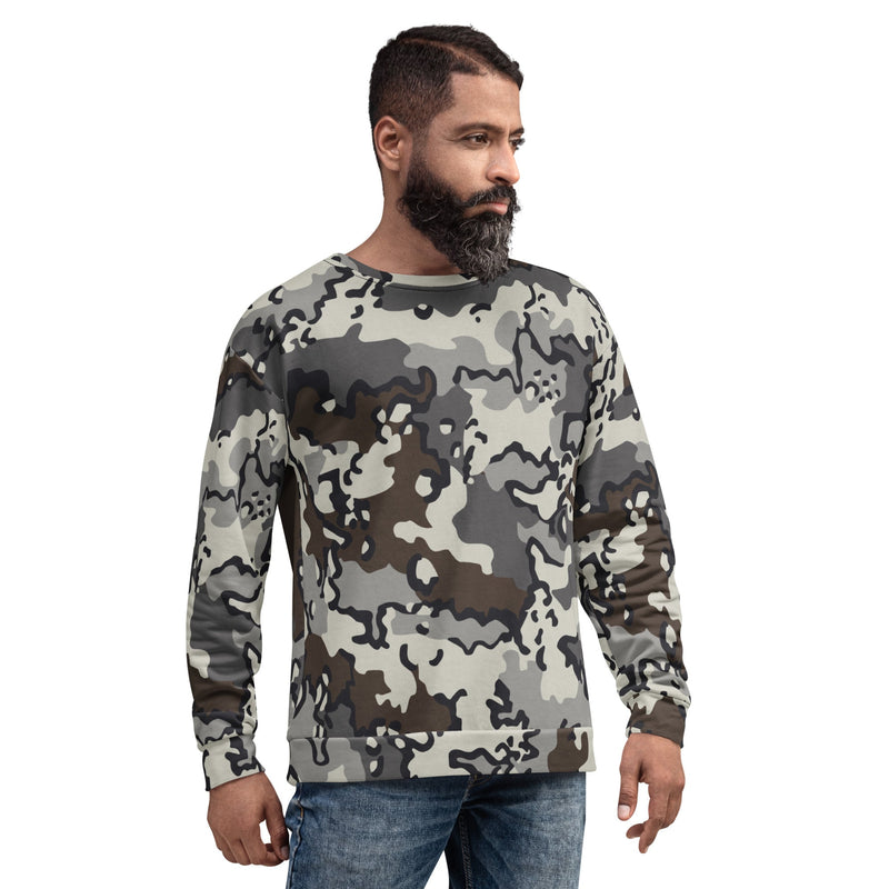Alaska Chocolate Chip Tundra CAMO Unisex Sweatshirt