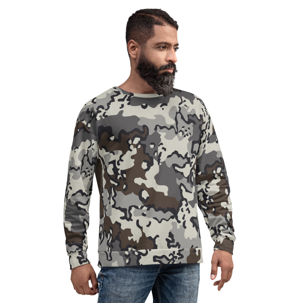 Alaska Chocolate Chip Tundra CAMO Unisex Sweatshirt