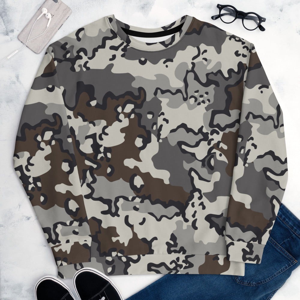 Alaska Chocolate Chip Tundra CAMO Unisex Sweatshirt