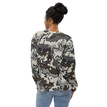 Alaska Chocolate Chip Tundra CAMO Unisex Sweatshirt