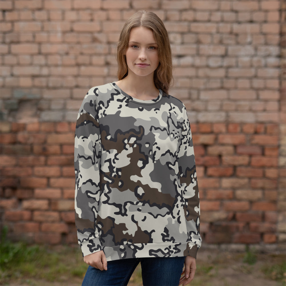 Alaska Chocolate Chip Tundra CAMO Unisex Sweatshirt