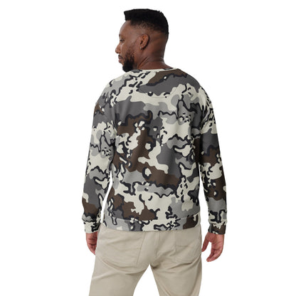 Alaska Chocolate Chip Tundra CAMO Unisex Sweatshirt