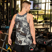 Alaska Chocolate Chip Tundra CAMO Unisex Tank Top - Shirt