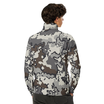 Alaska Chocolate Chip Tundra CAMO Unisex track jacket - Track Jackets