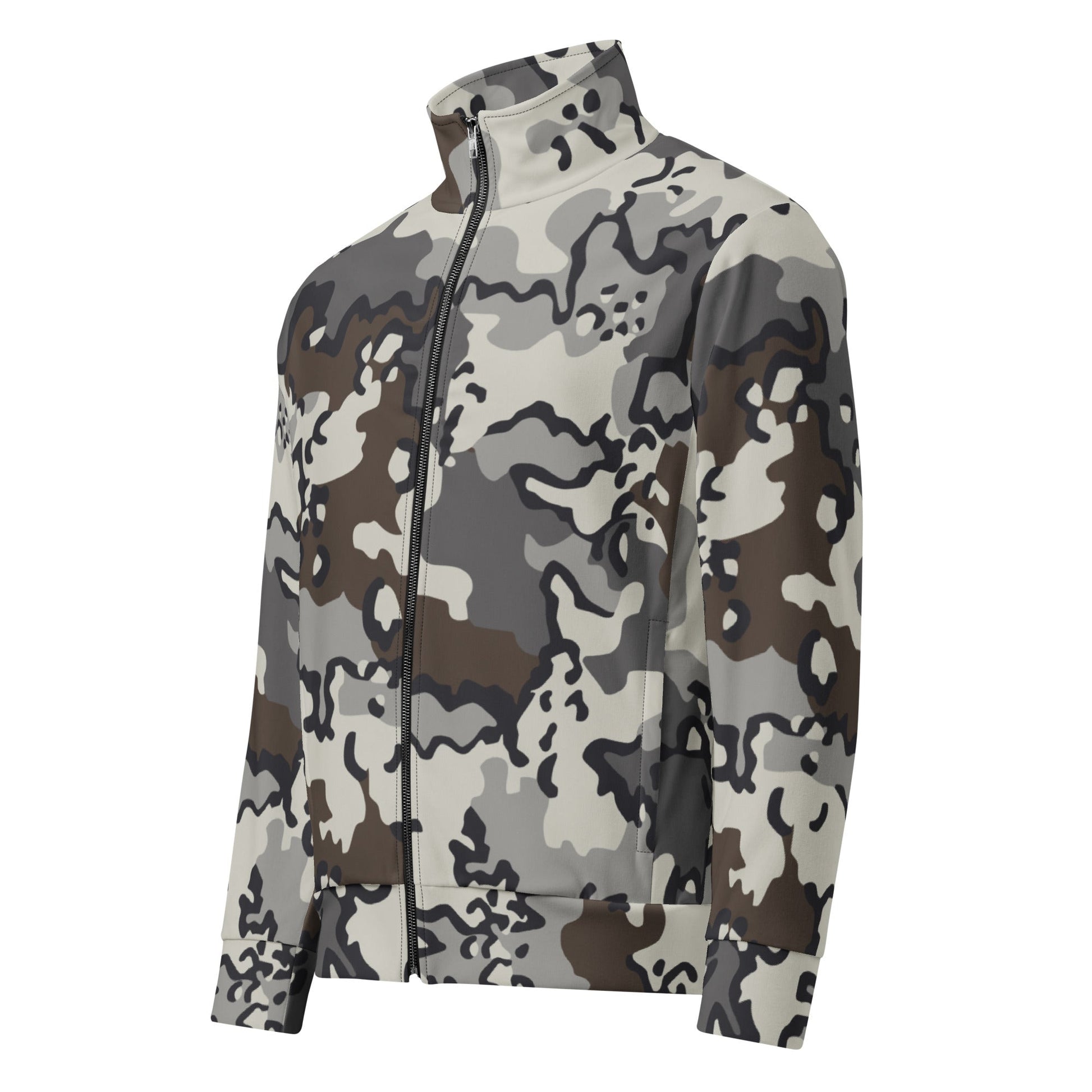 Alaska Chocolate Chip Tundra CAMO Unisex track jacket - Track Jackets