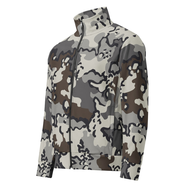 Alaska Chocolate Chip Tundra CAMO Unisex Track Jacket