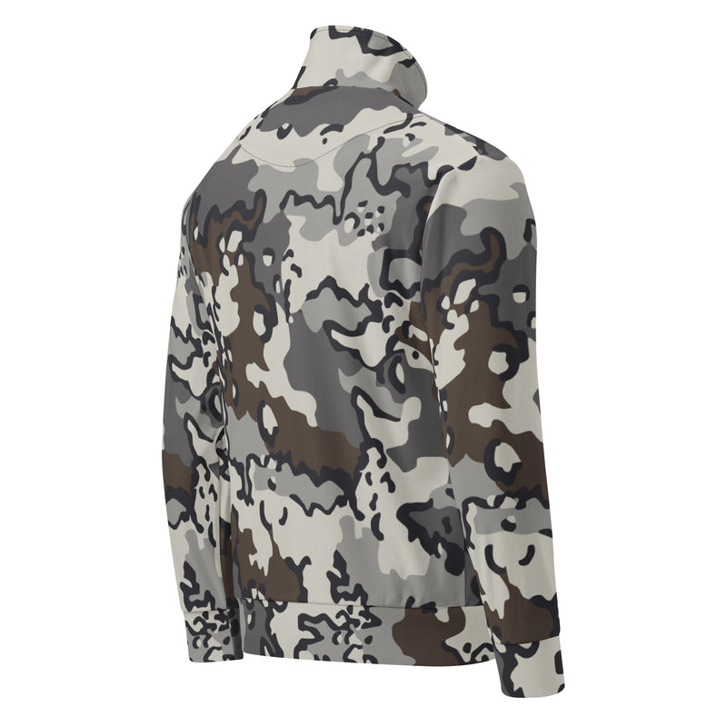 Alaska Chocolate Chip Tundra CAMO Unisex Track Jacket