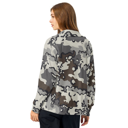 Alaska Chocolate Chip Tundra CAMO Unisex track jacket - Track Jackets