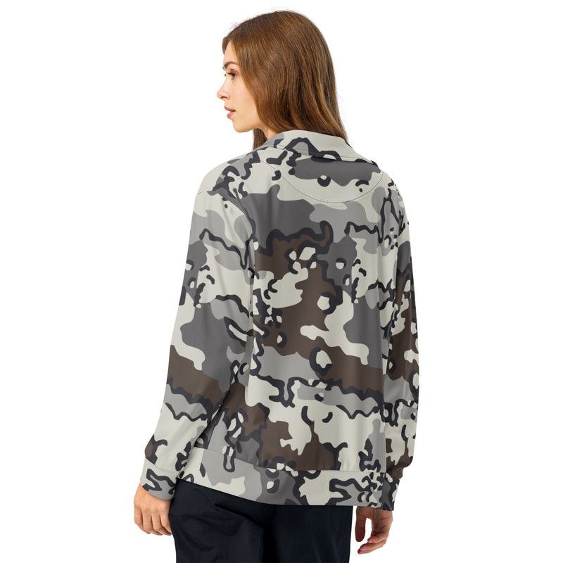 Alaska Chocolate Chip Tundra CAMO Unisex Track Jacket