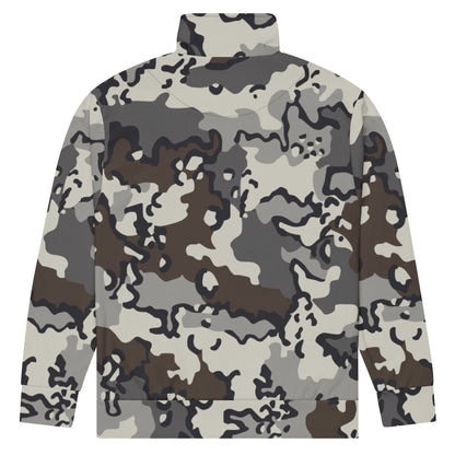 Alaska Chocolate Chip Tundra CAMO Unisex track jacket - Track Jackets