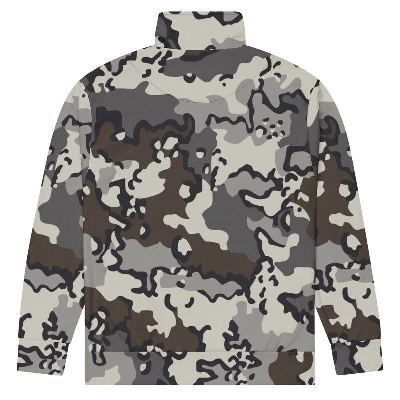 Alaska Chocolate Chip Tundra CAMO Unisex Track Jacket