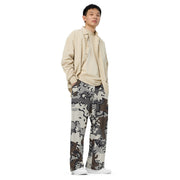Alaska Chocolate Chip Tundra CAMO Unisex Wide-Leg Leisure Pants - Pant