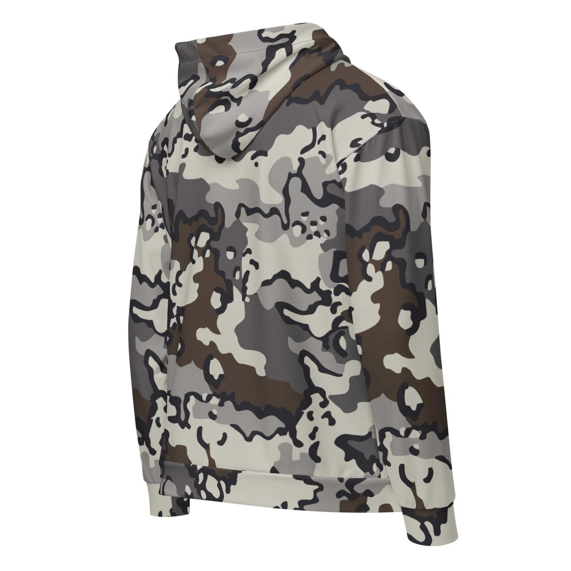 Alaska Chocolate Chip Tundra CAMO Unisex zip hoodie - Zip Hoodies