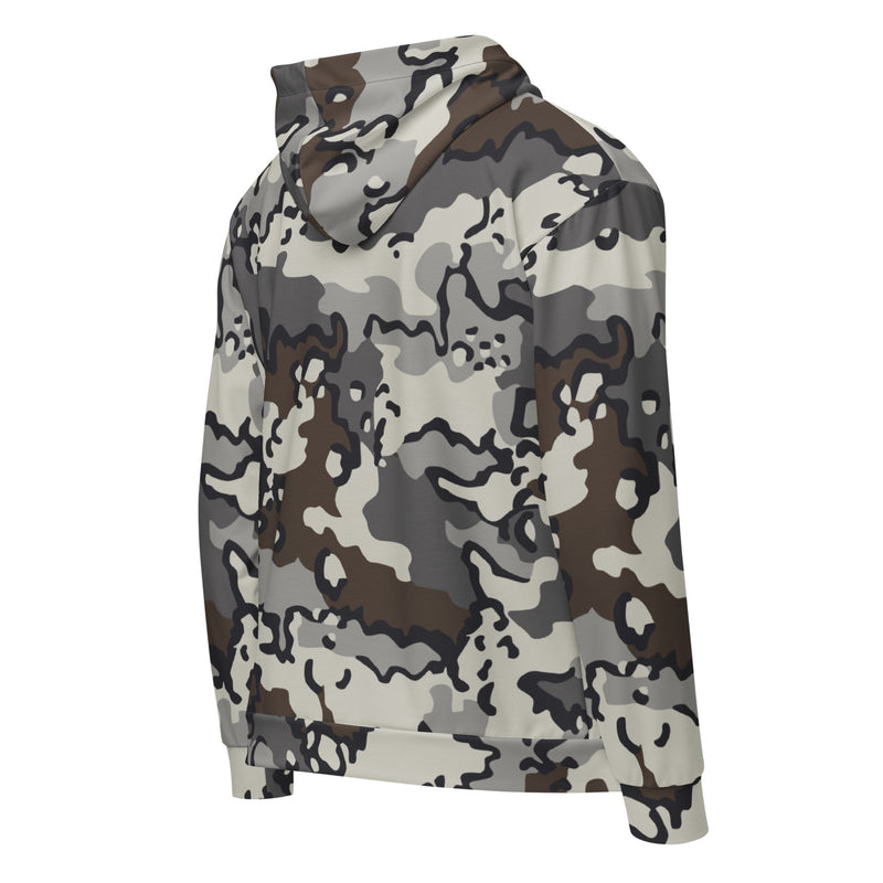 Alaska Chocolate Chip Tundra CAMO Unisex Zip Hoodie