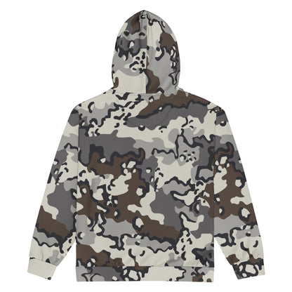 Alaska Chocolate Chip Tundra CAMO Unisex zip hoodie - Zip Hoodies