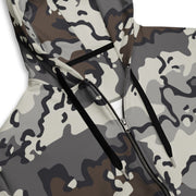 Alaska Chocolate Chip Tundra CAMO Unisex Zip Hoodie