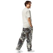 Alaska Chocolate Chip Tundra CAMO Unisex Wide-Leg Joggers